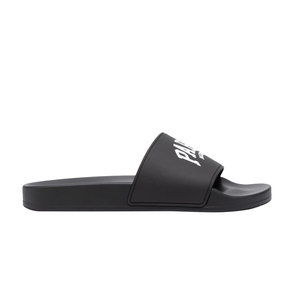 Balenciaga Wmns Pool Slides 'Cities Paris - Black'