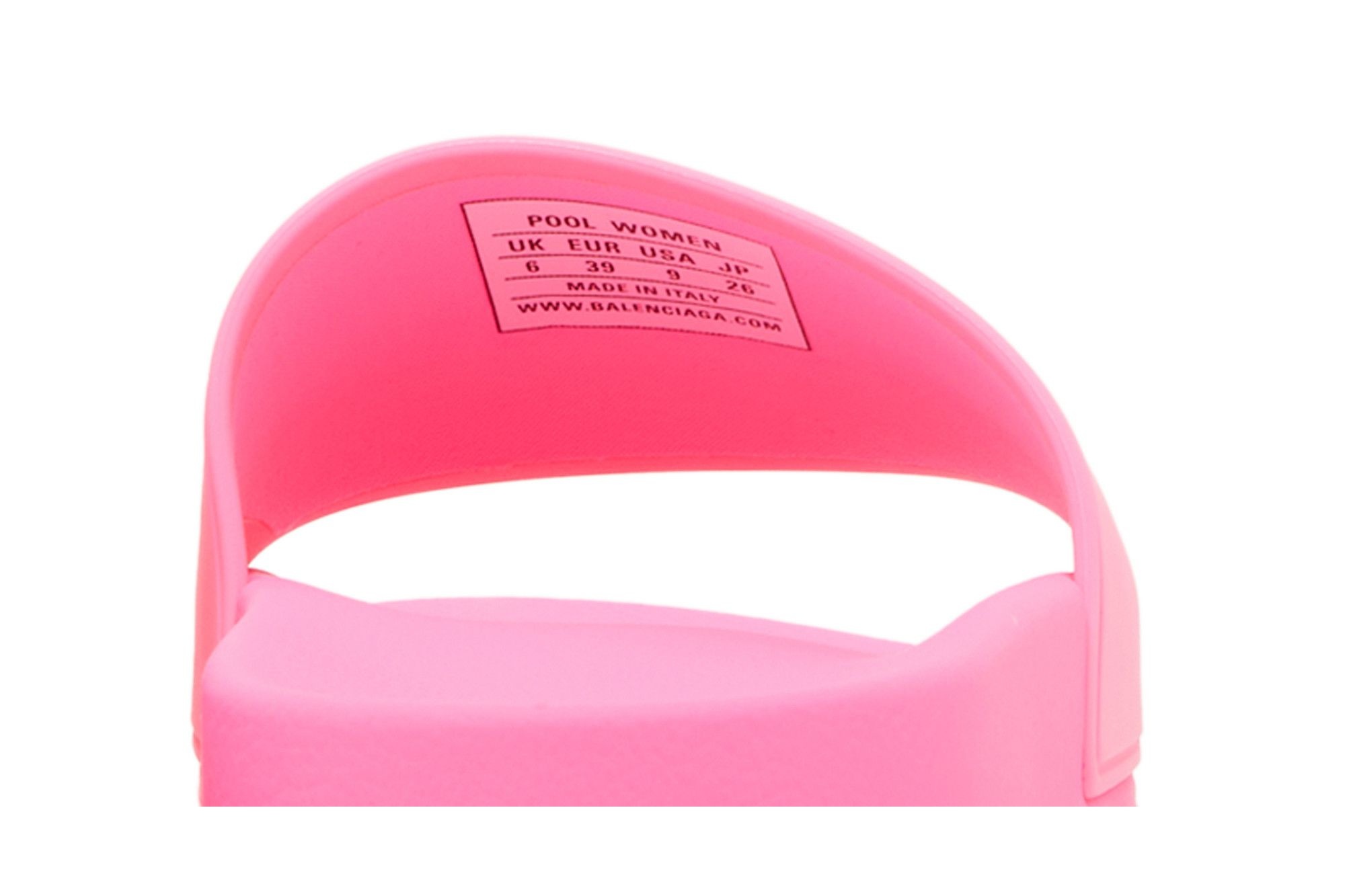 Balenciaga Wmns Pool Slide 'Fluo Pink'