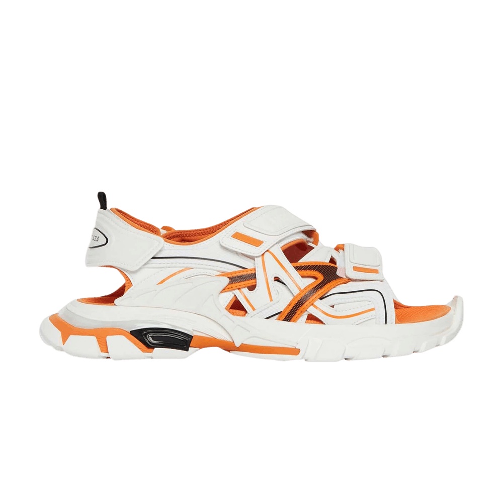 Balenciaga Wmns Track Sandal 'White Orange'