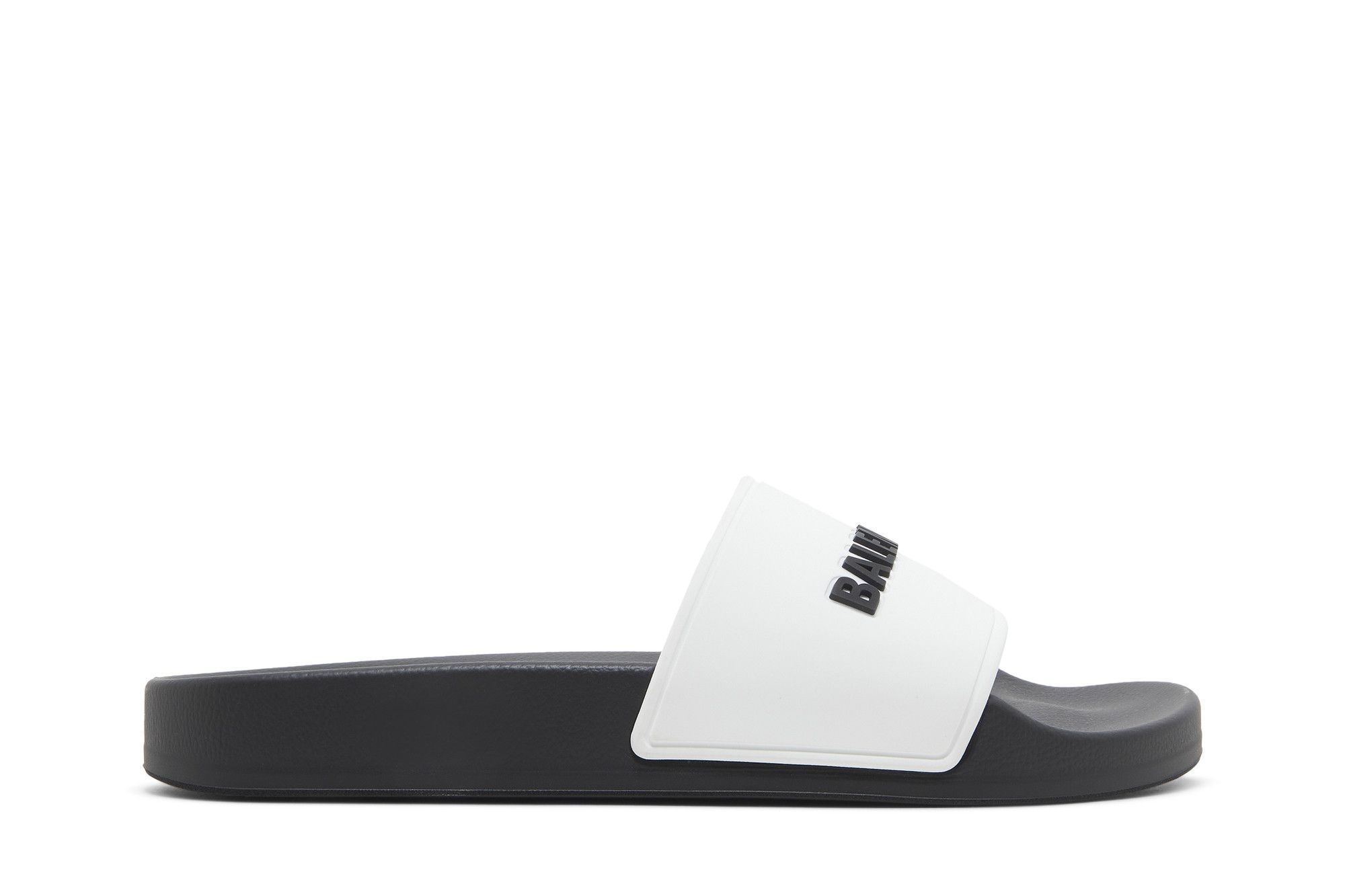 Balenciaga Wmns Pool Slides 'White Black'