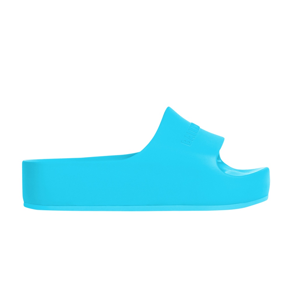 Balenciaga Wmns Chunky Slides 'Blue'