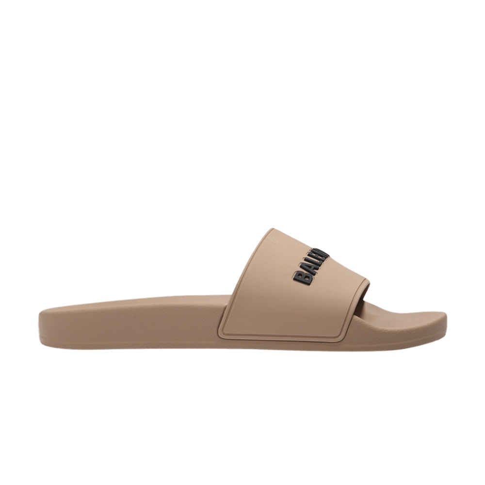 Balenciaga Wmns Pool Slides 'Beige'