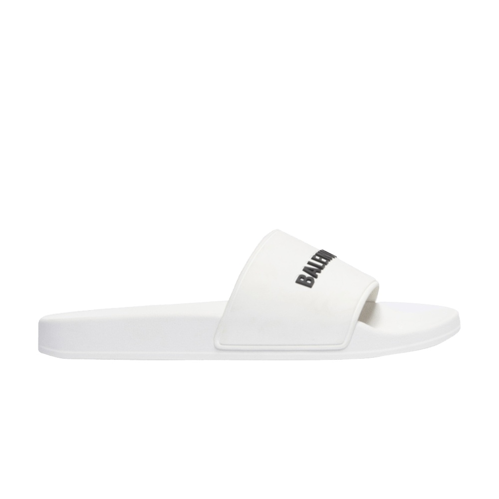 Balenciaga Pool Slides 'White'