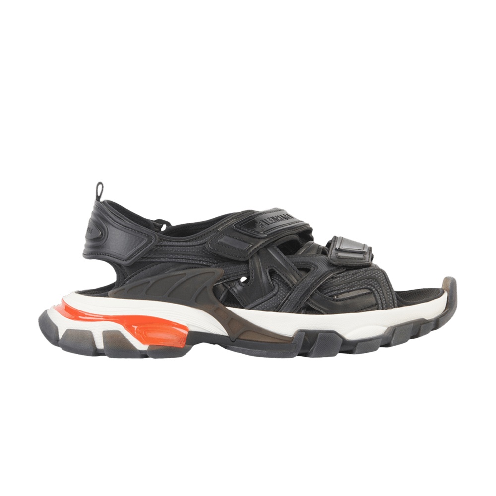 Balenciaga Track Sandal 'Clearsole - Black Red'