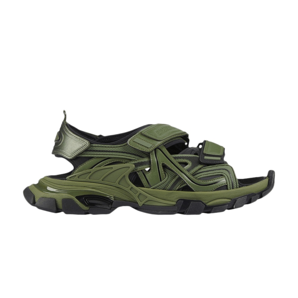 Balenciaga Track Sandal 'Khaki Black'