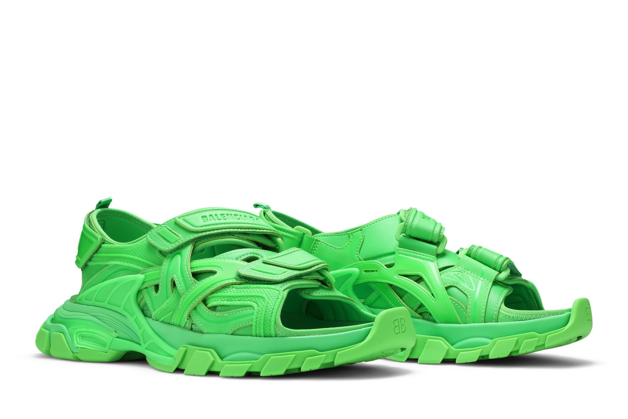 Balenciaga Track Sandal 'Fluo Green'