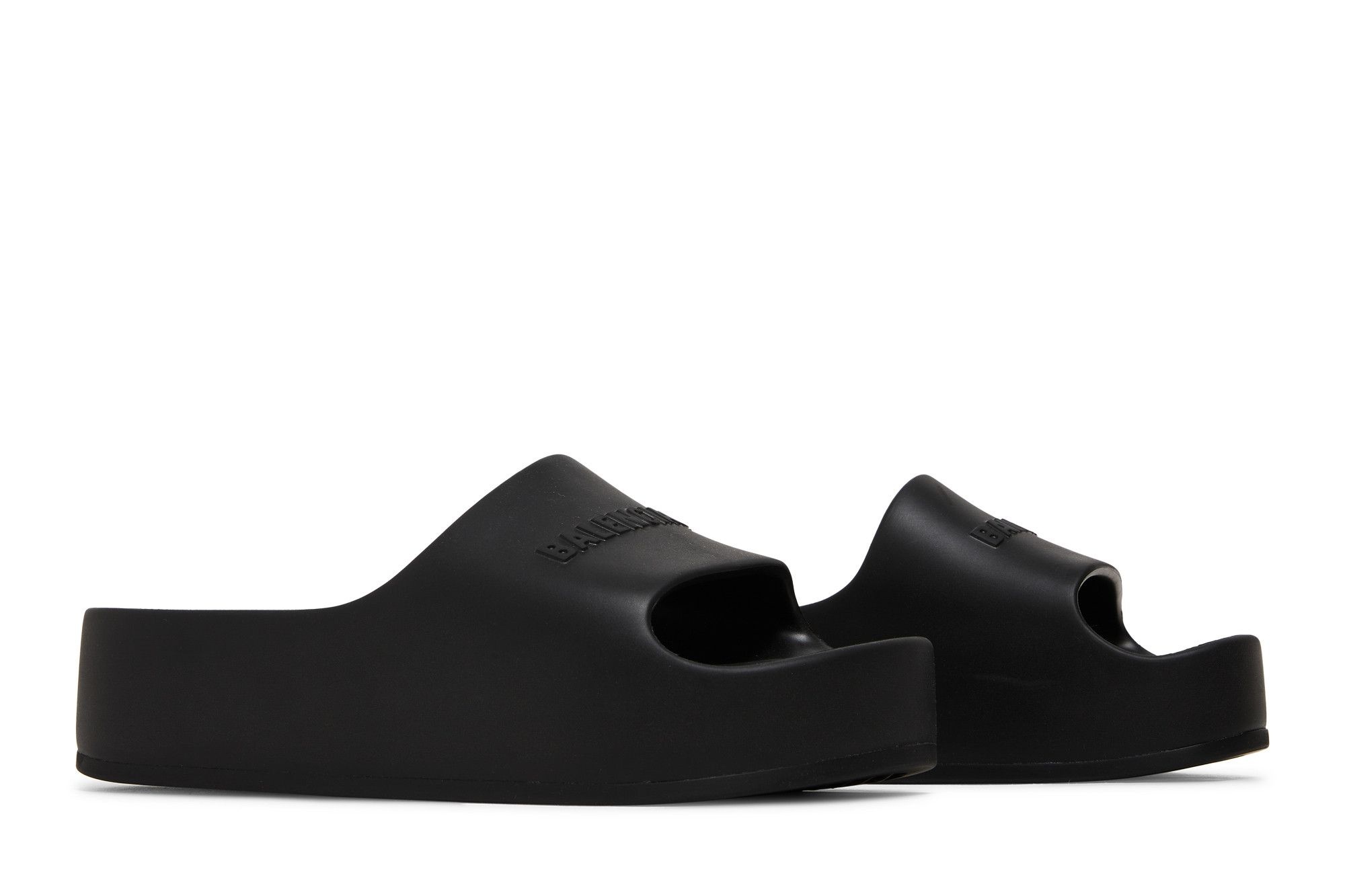 Balenciaga Wmns Chunky Slides 'Black'