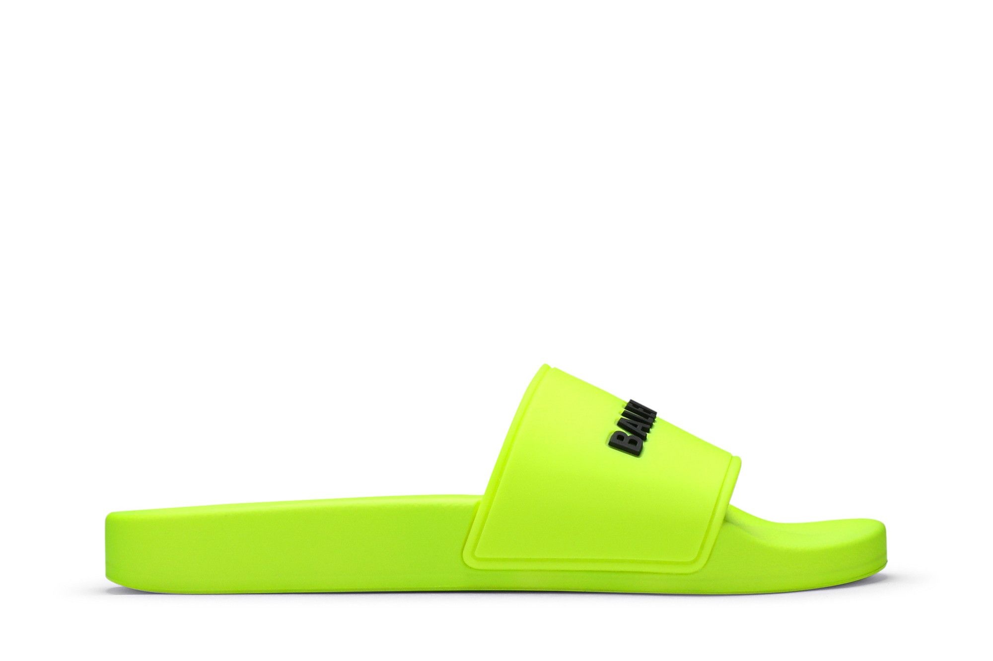 Balenciaga Wmns Pool Slides 'Fluo Yellow'