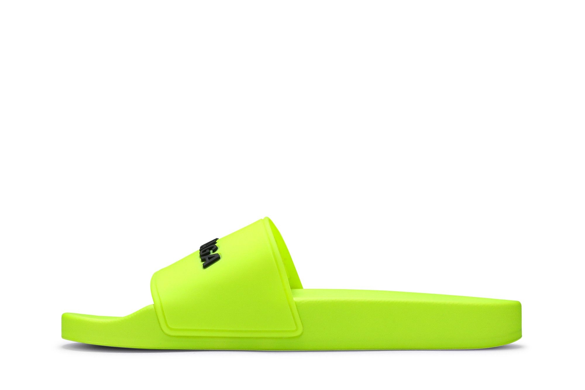 Balenciaga Wmns Pool Slides 'Fluo Yellow'