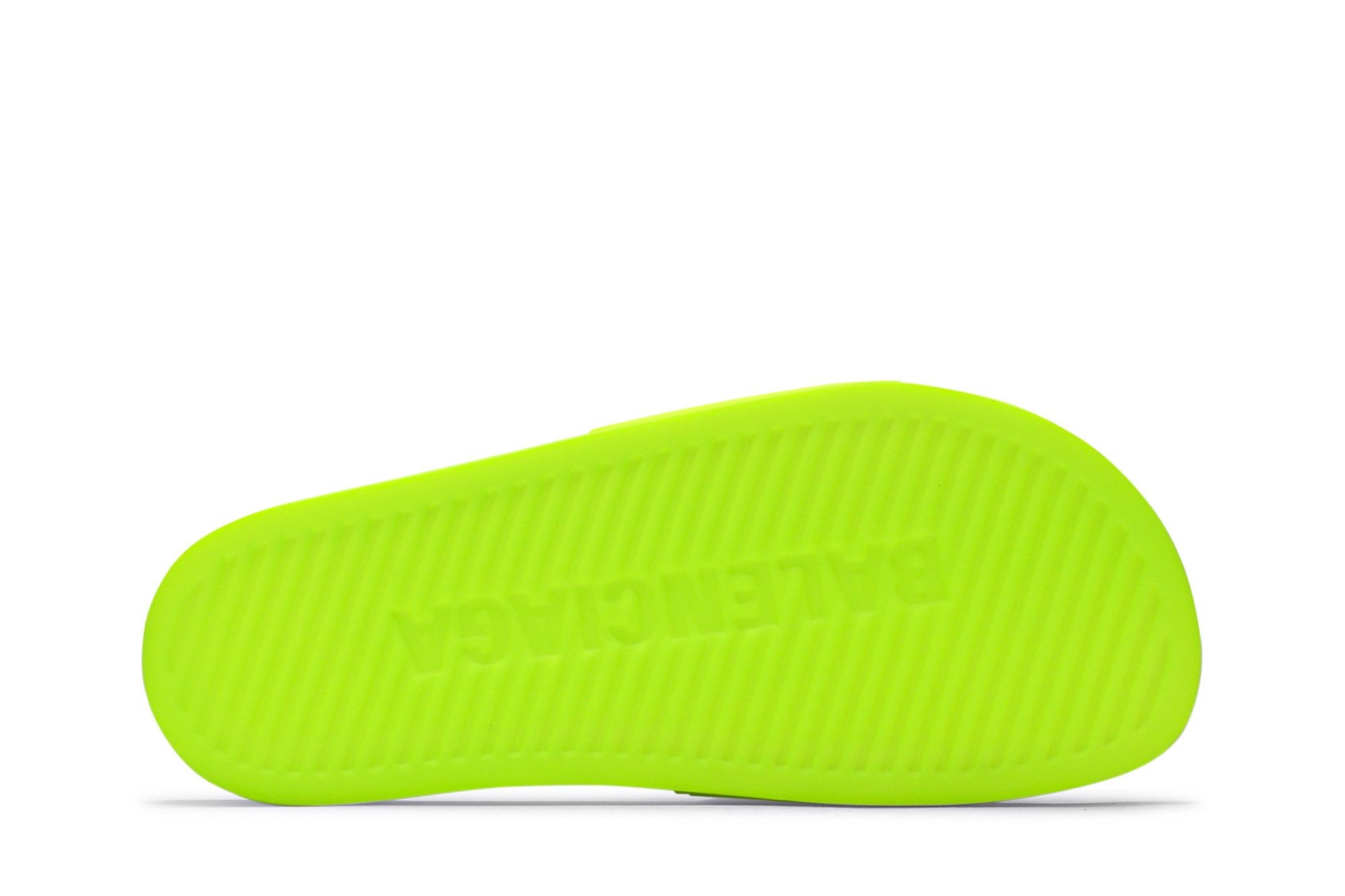 Balenciaga Wmns Pool Slides 'Fluo Yellow'
