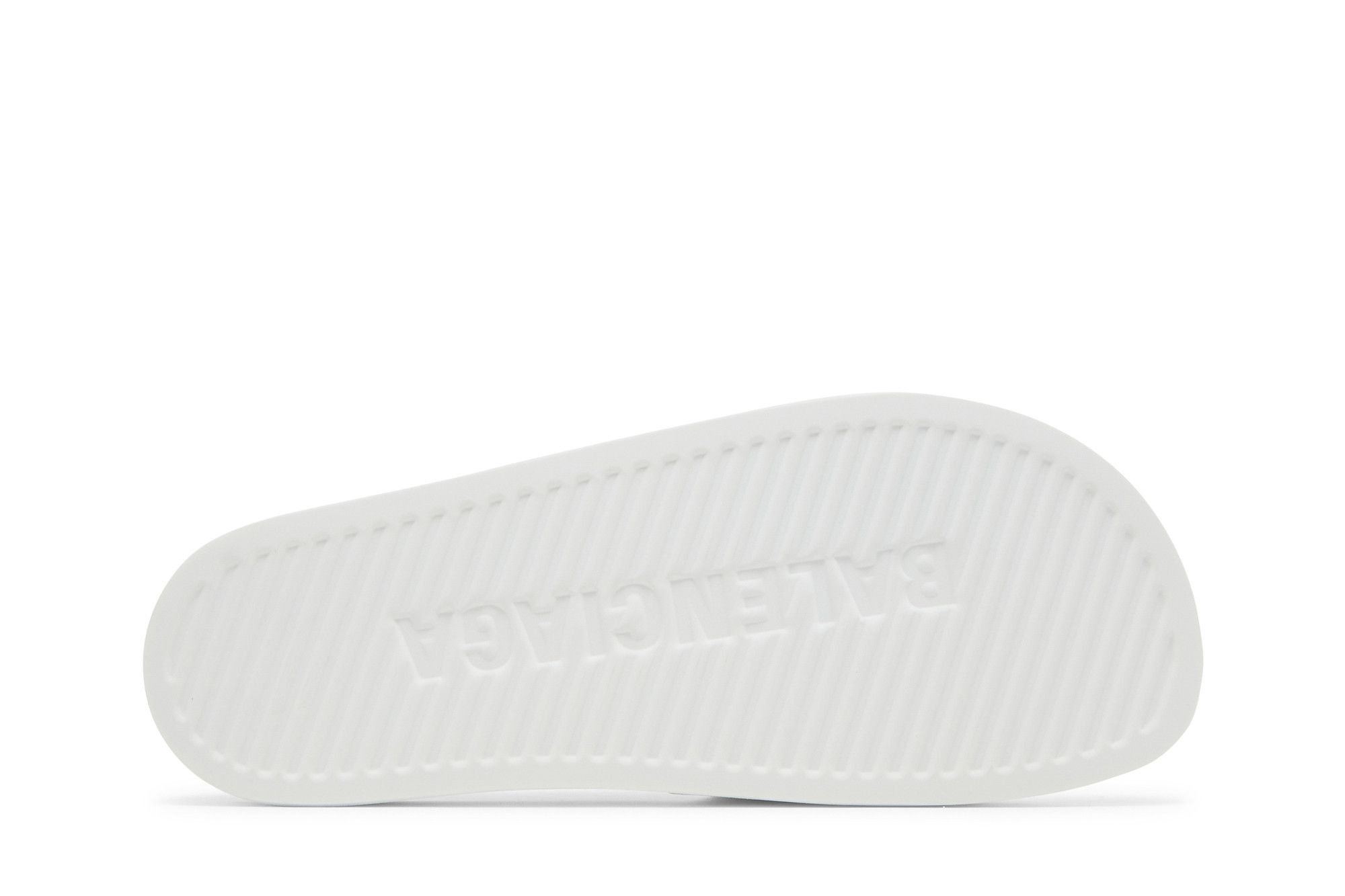 Balenciaga Pool Slides 'White Black'