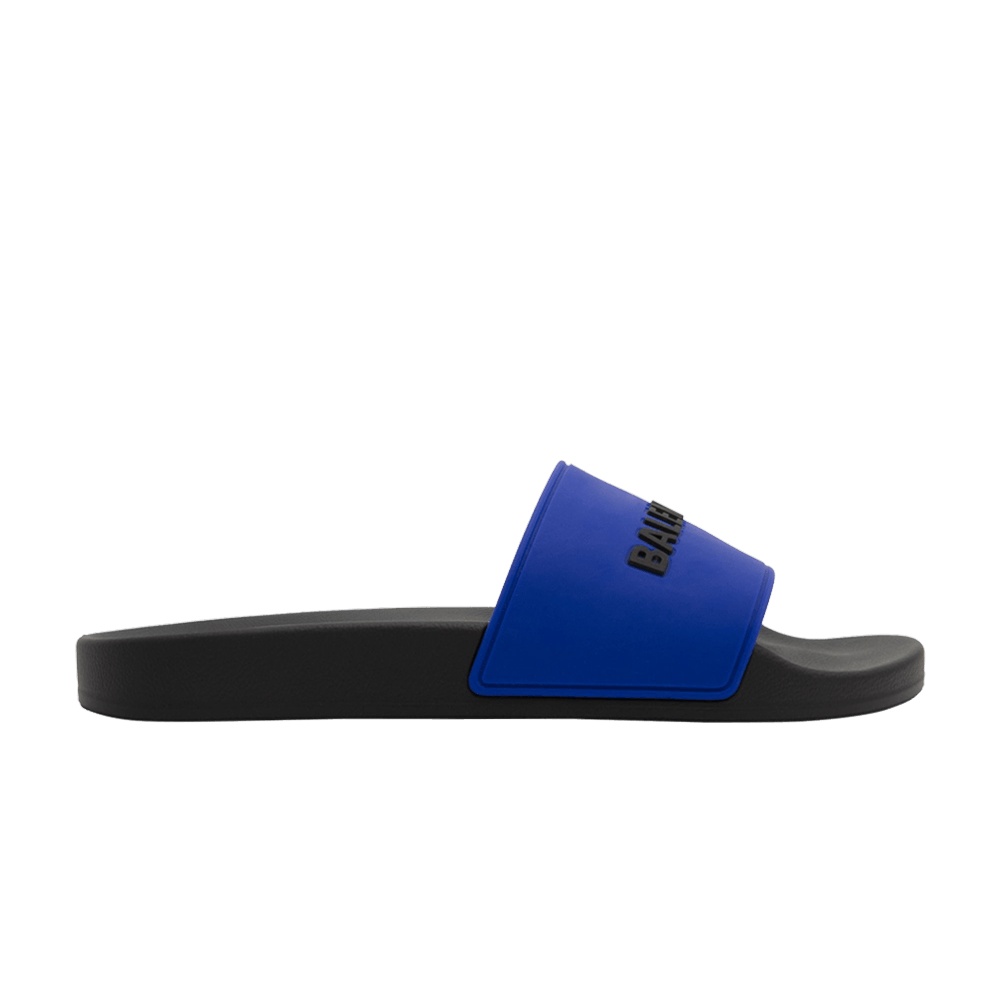 Balenciaga Pool Slides 'Blue Black'