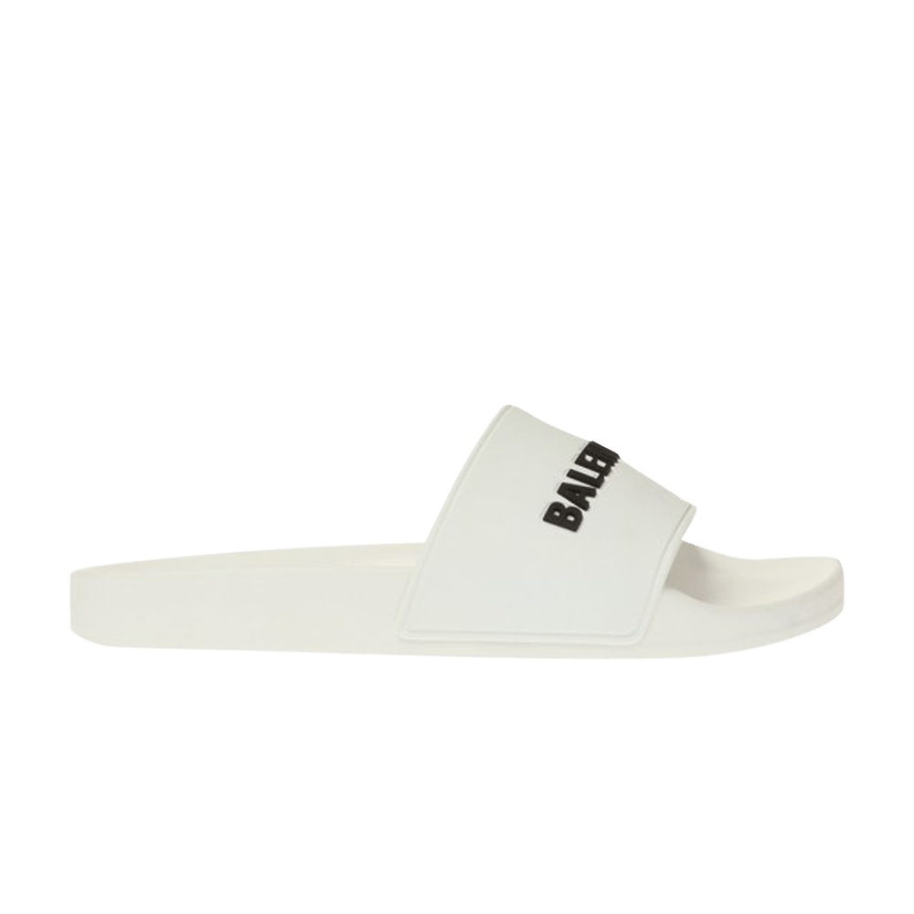 Balenciaga Wmns Pool Slides 'White'