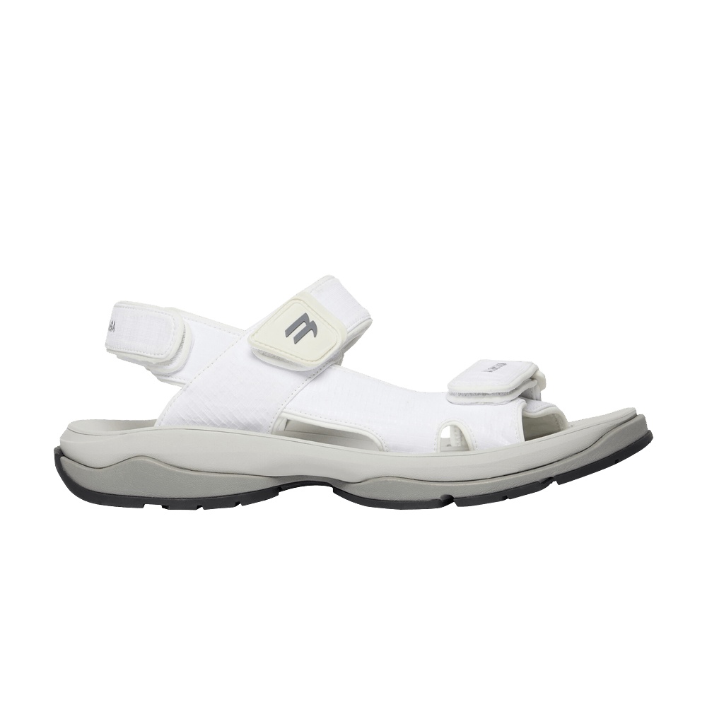 Balenciaga Tourist Sandal 'White Grey'