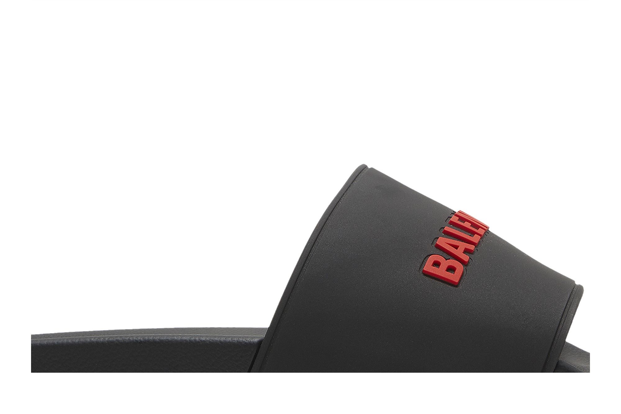 Balenciaga Pool Slides 'Black Red'