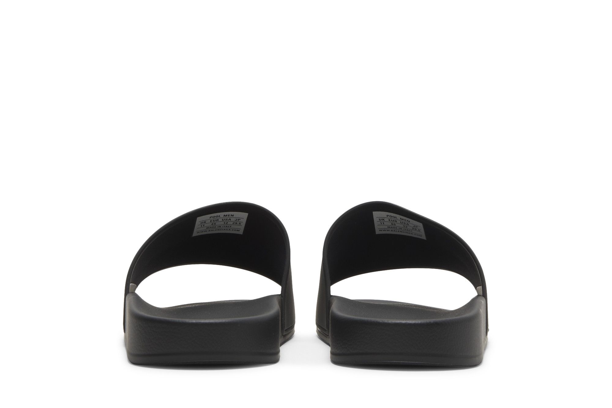 Balenciaga Pool Slides 'Black Red'