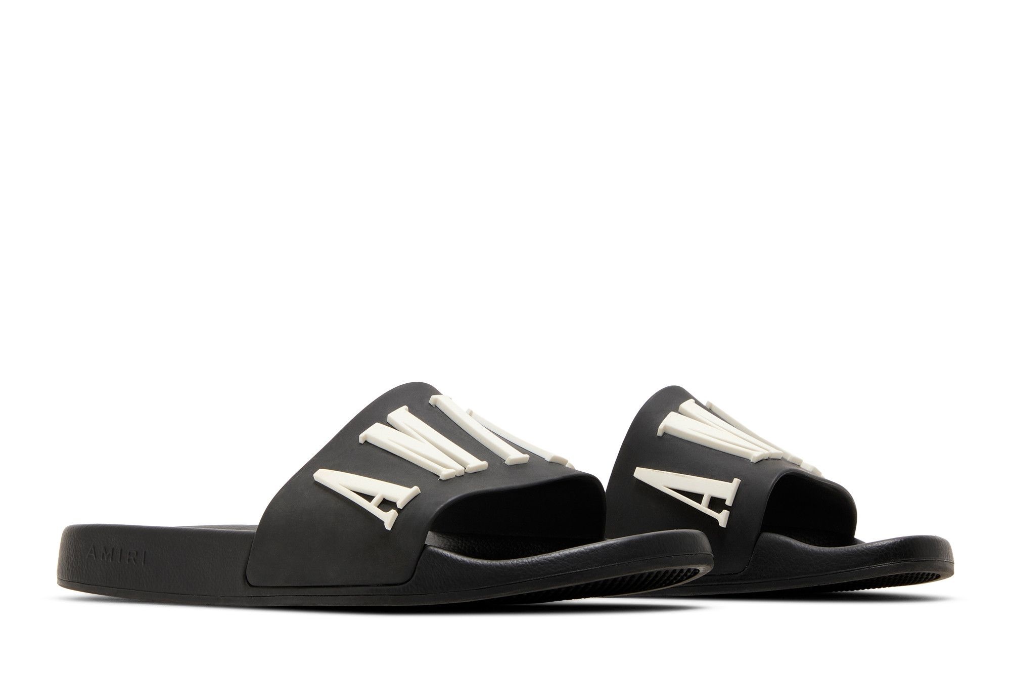 Amiri Logo Pool Slide 'Black'