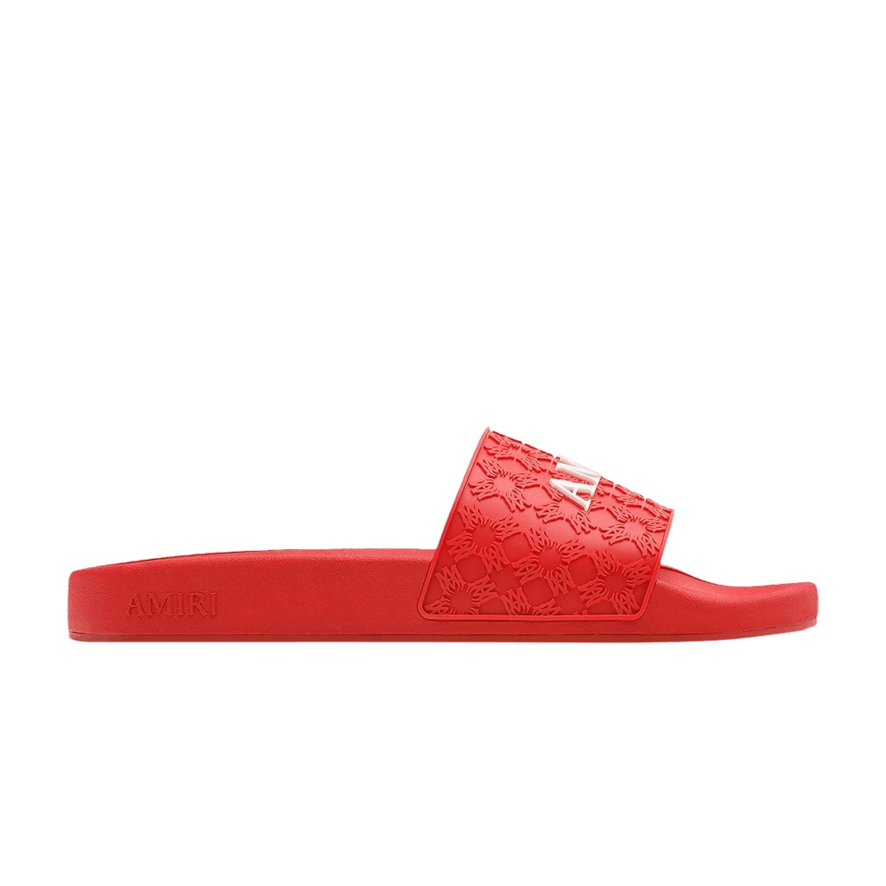 Amiri MA Quad Pool Slide 'True Red'
