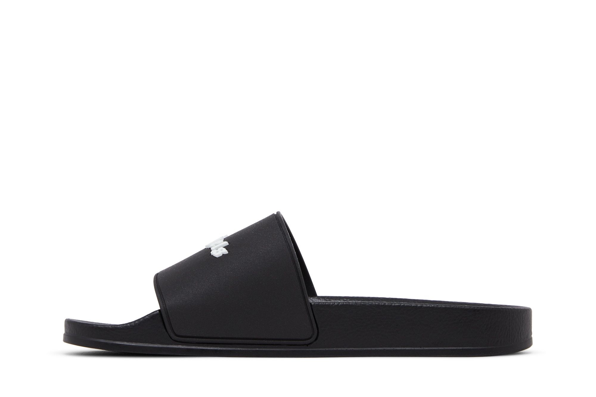 Palm Angels Pool Slider 'Essential Logo - Black'