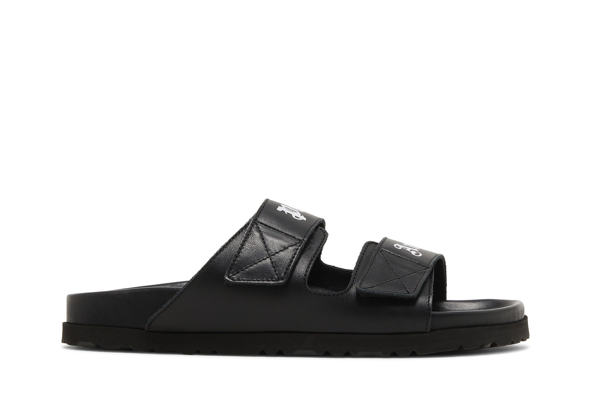 Palm Angels Logo Print Sandal 'Black'
