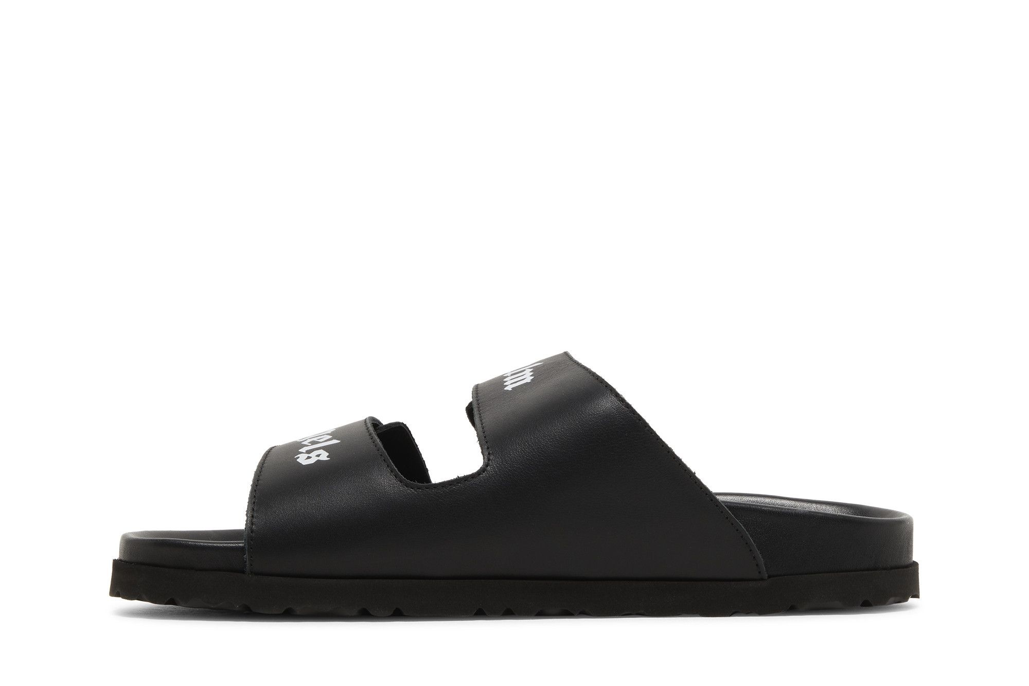 Palm Angels Logo Print Sandal 'Black'