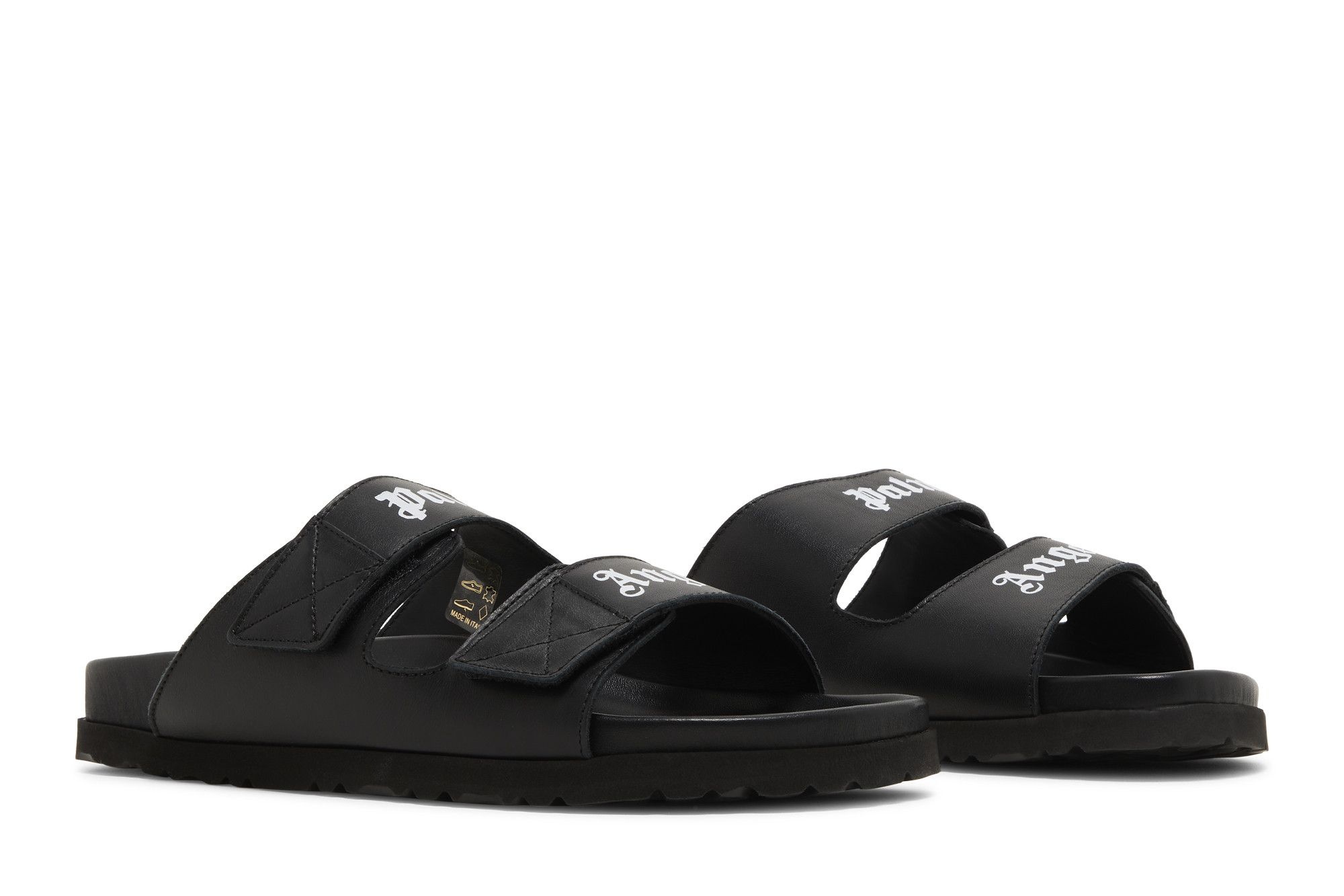 Palm Angels Logo Print Sandal 'Black'