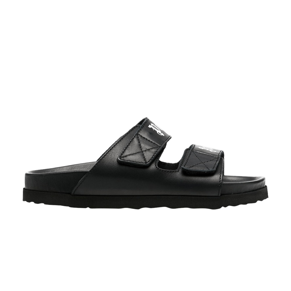 Palm Angels Wmns Logo Print Sandal 'Black'