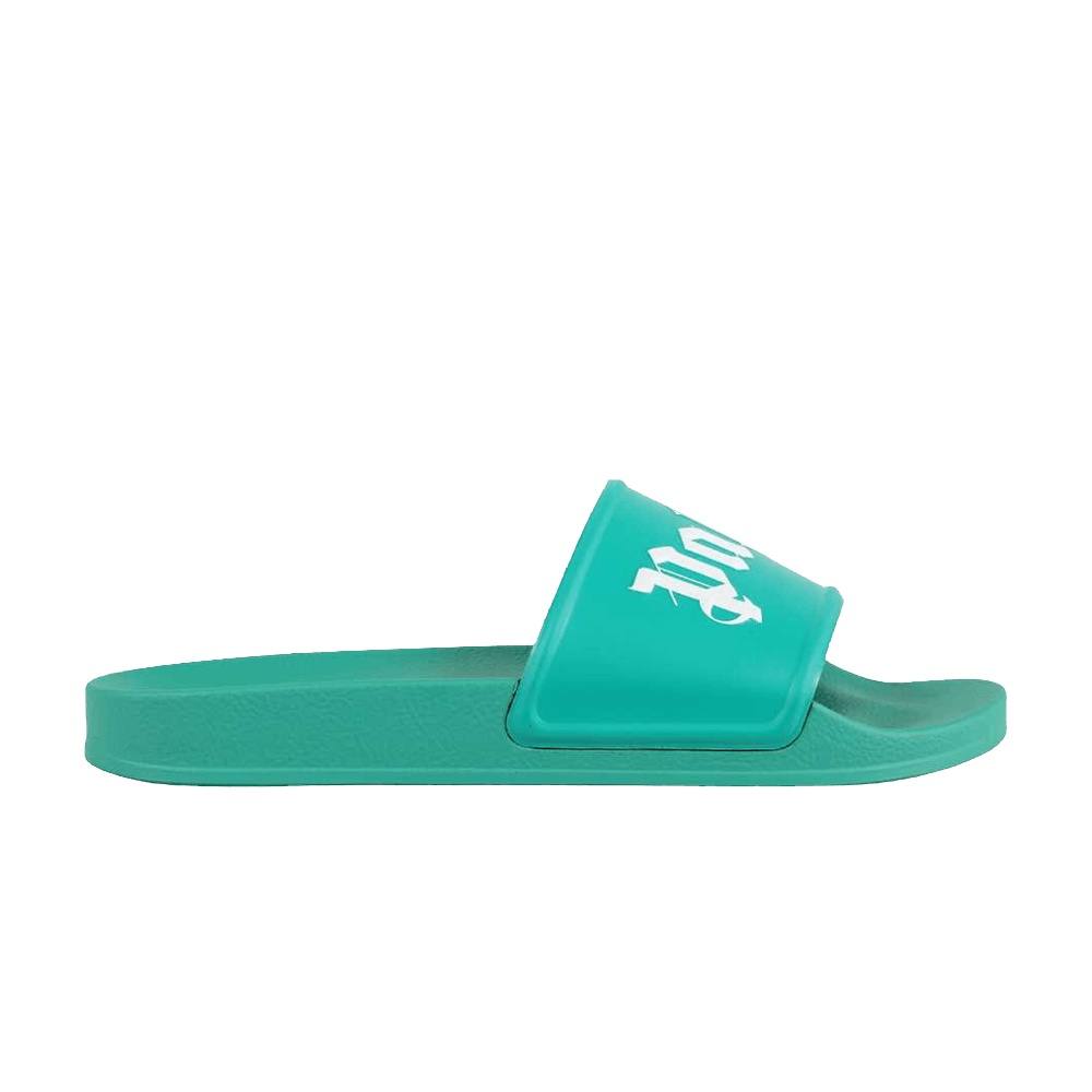 Palm Angels Pool Slider 'Green'