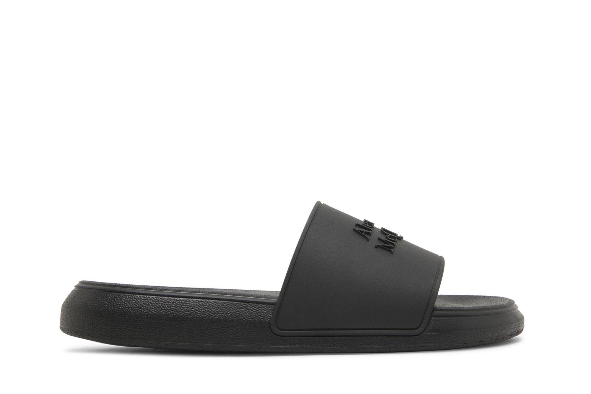 Alexander Mcqueen Wmns Logo Slides 'Black'