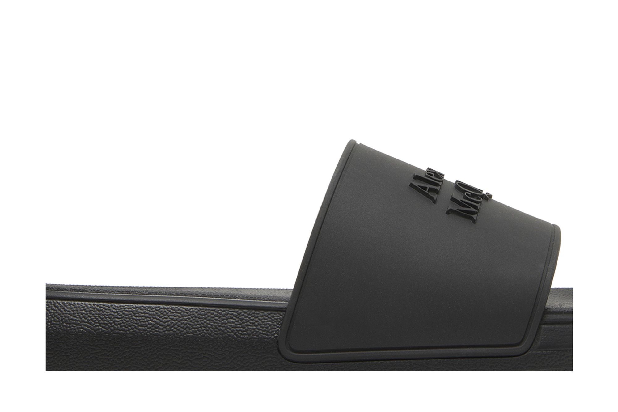 Alexander Mcqueen Wmns Logo Slides 'Black'