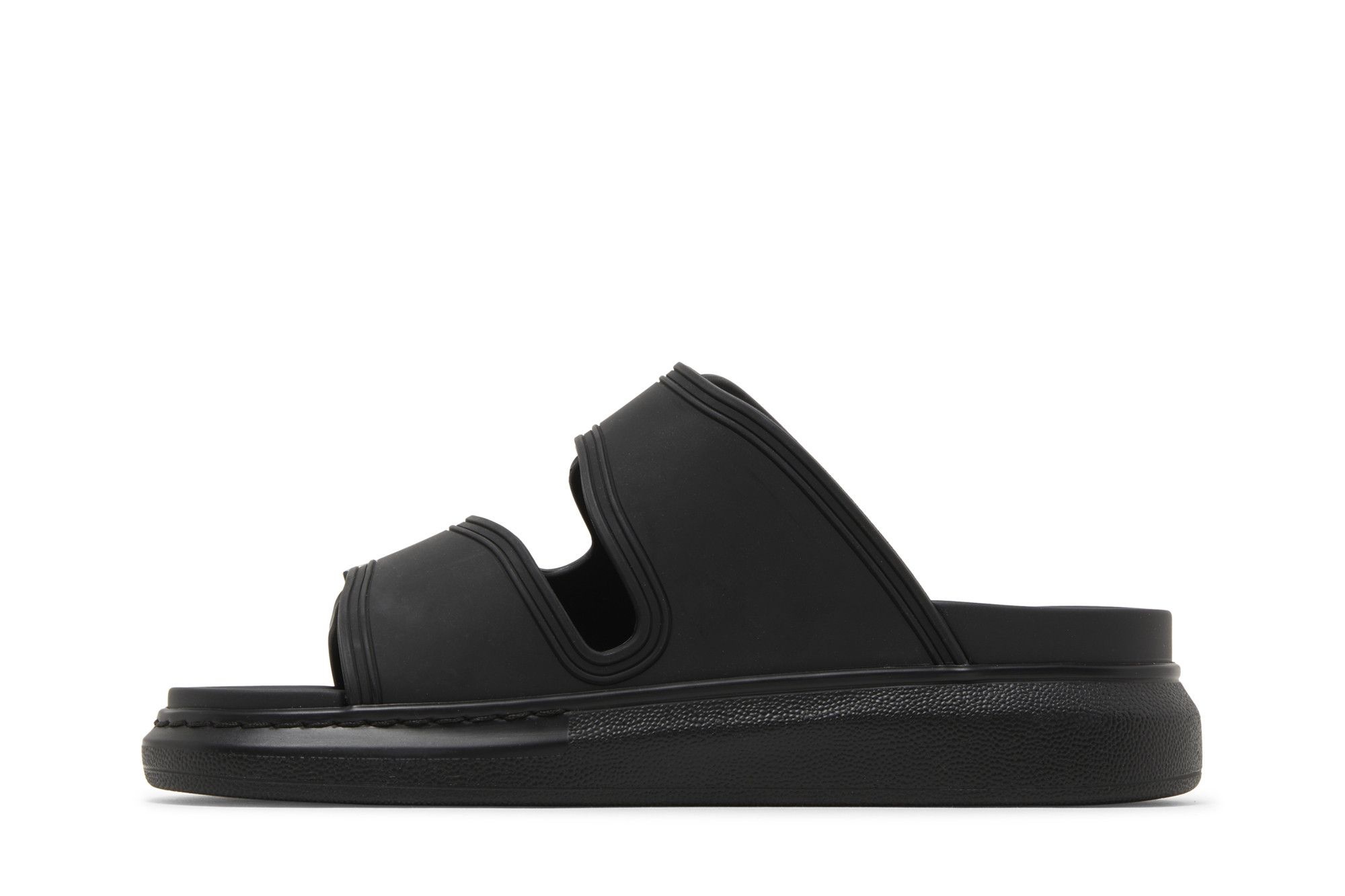 Alexander McQueen Wmns Hybrid Slide 'Black'
