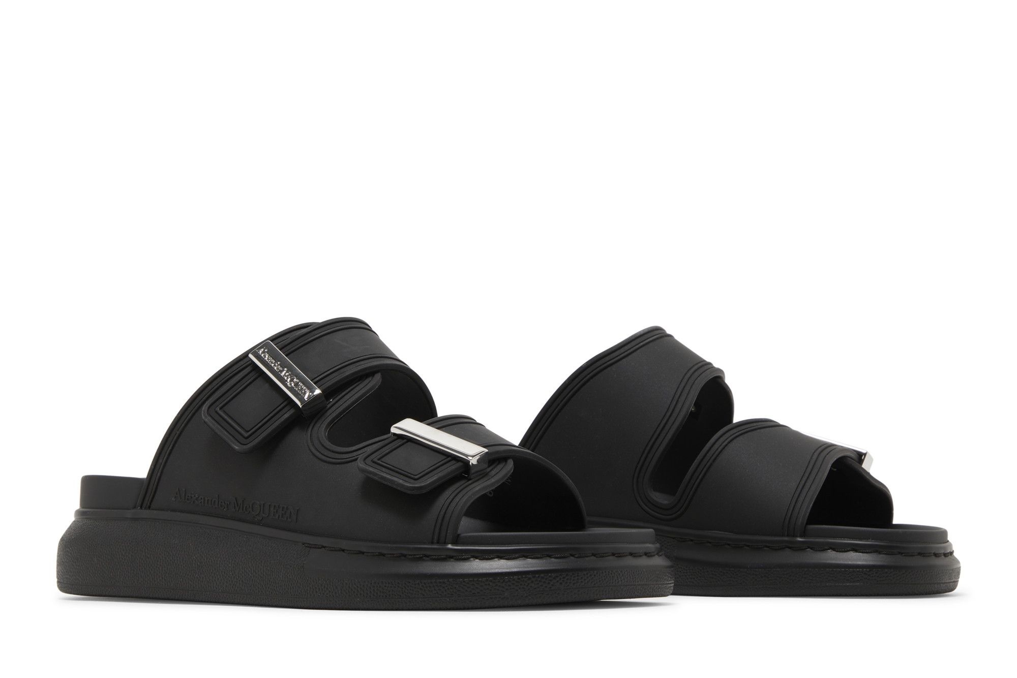 Alexander McQueen Wmns Hybrid Slide 'Black'