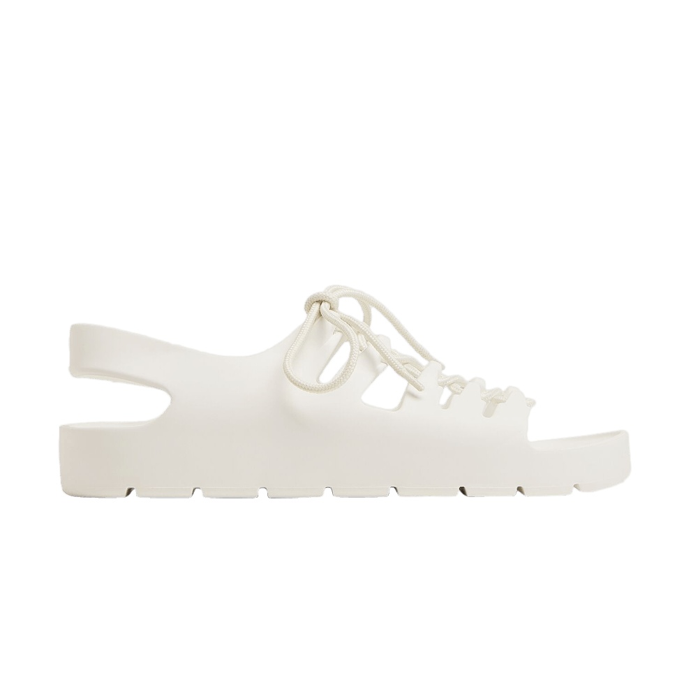 Bottega Veneta Wmns Jelly Sandal 'Chalk'