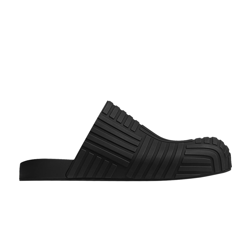 Bottega Veneta Rubber Clog Slide 'Black'