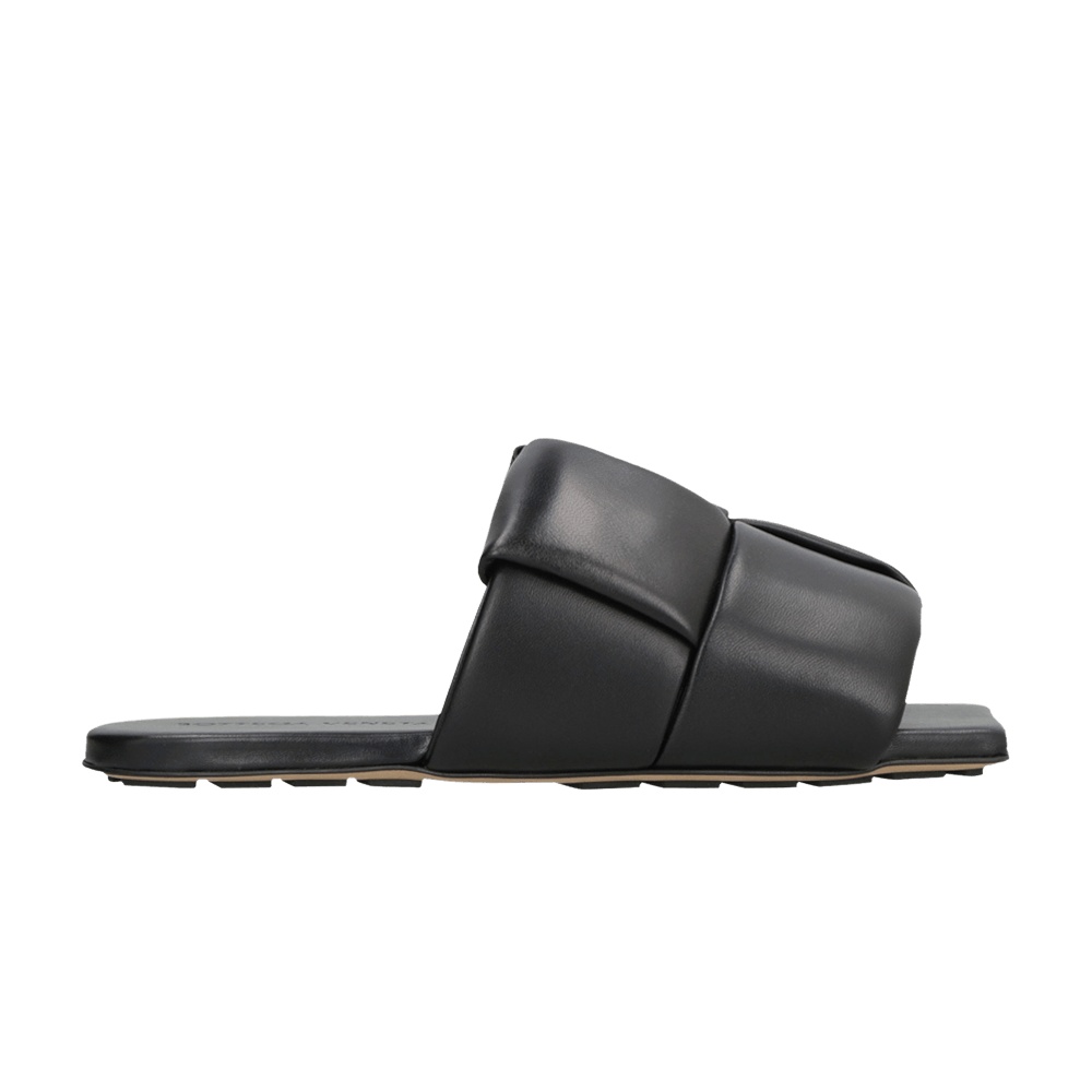 Bottega Veneta Wmns Flat Sandal 'Black'