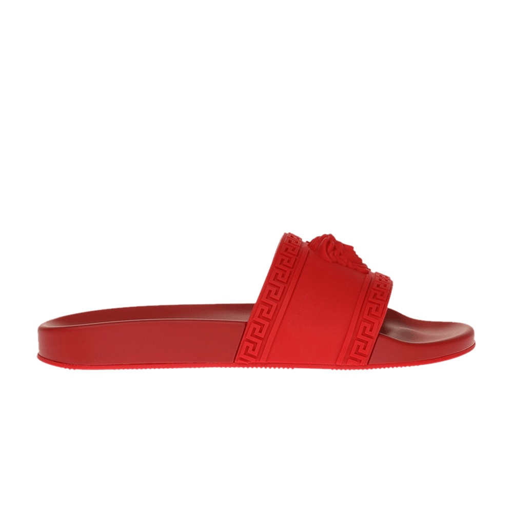 Versace Palazzo Medusa Pool Slide 'Cardinal Red'