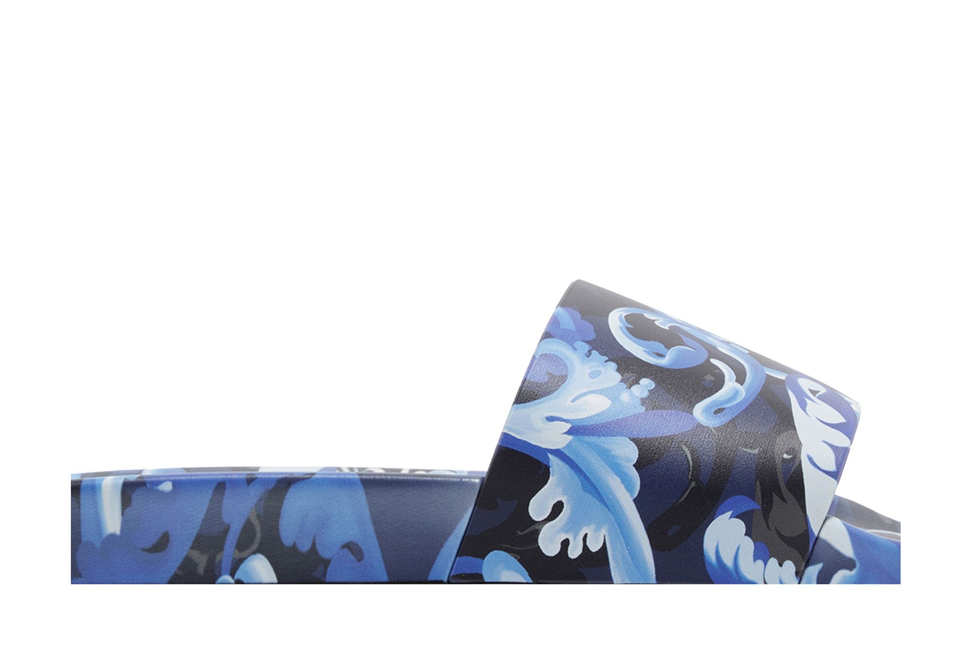 Versace Slide 'Baroccoflage Print - Blue'