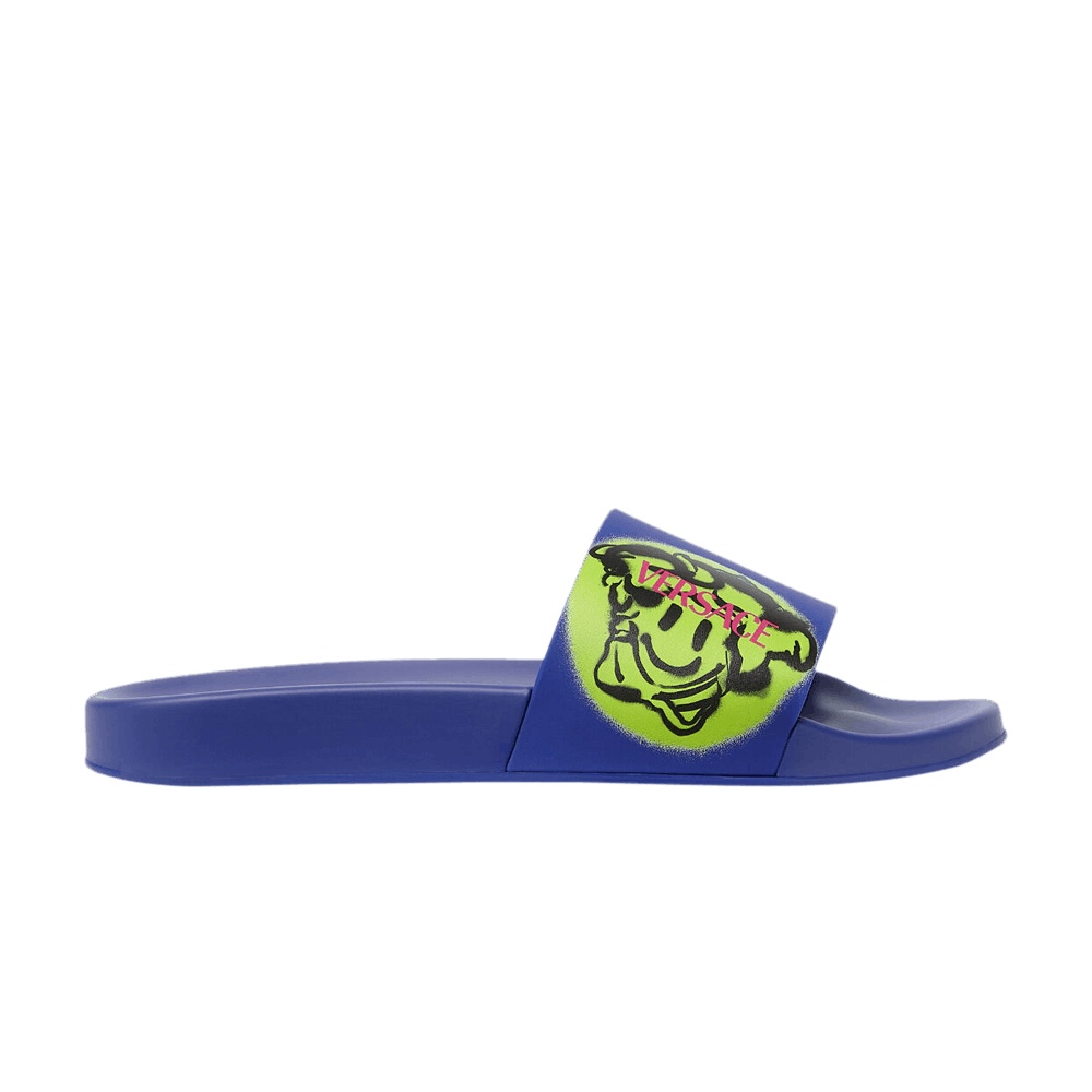 Versace Medusa Smile Slide 'Blue'