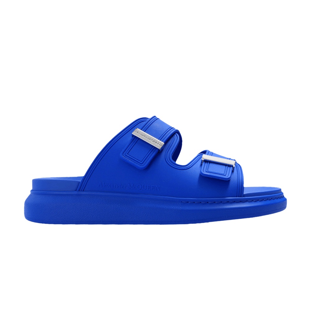 Alexander McQueen Hybrid Double Buckle Sandal 'Navy Blue'