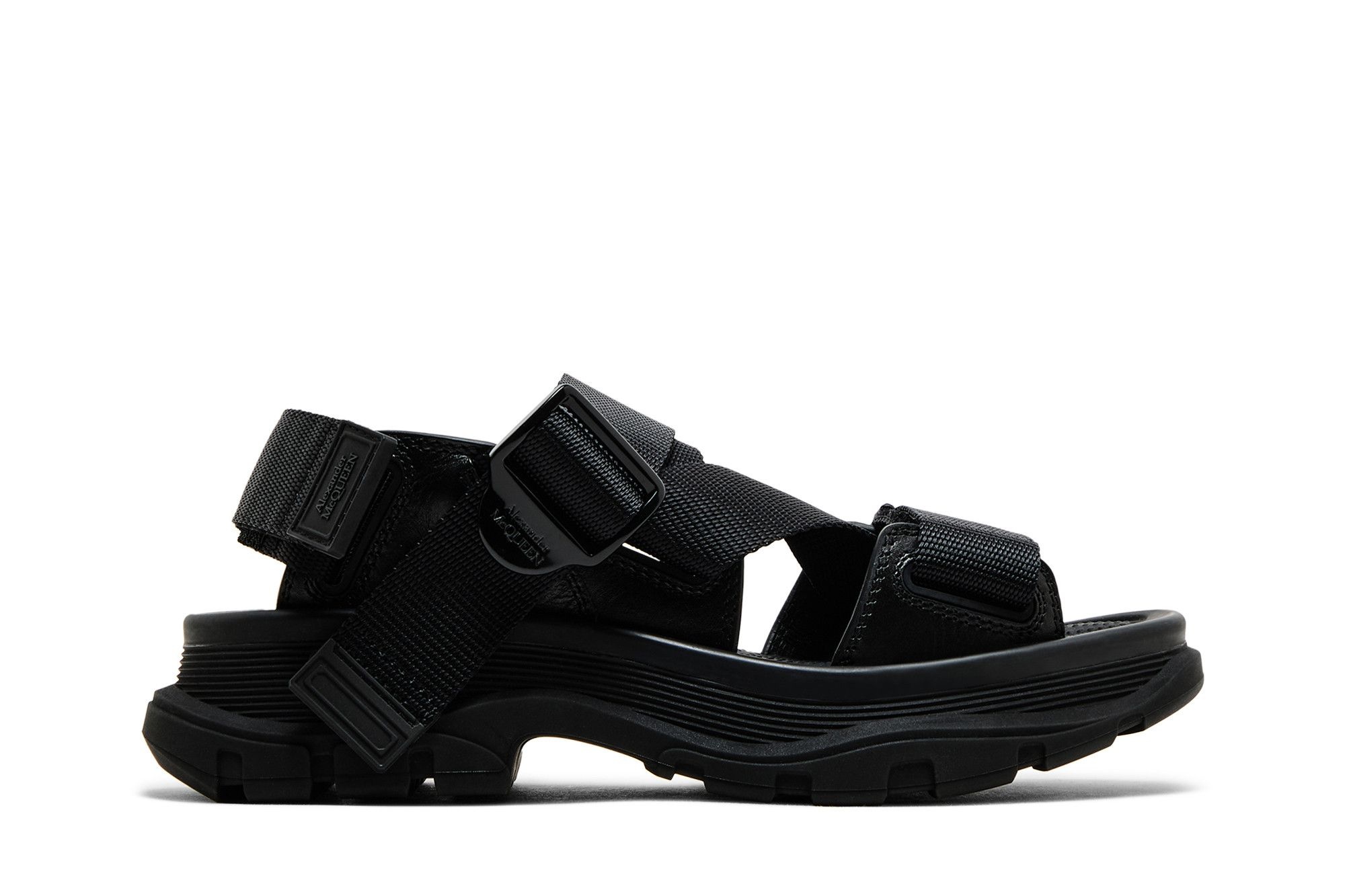 Alexander McQueen Wmns Tread Sandal 'Black'