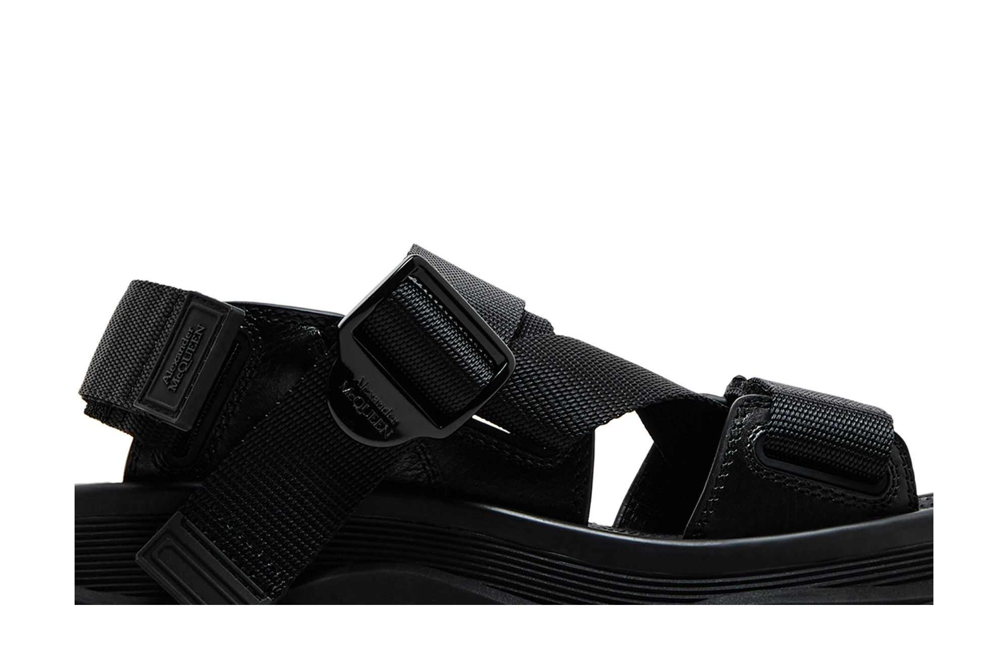 Alexander McQueen Wmns Tread Sandal 'Black'