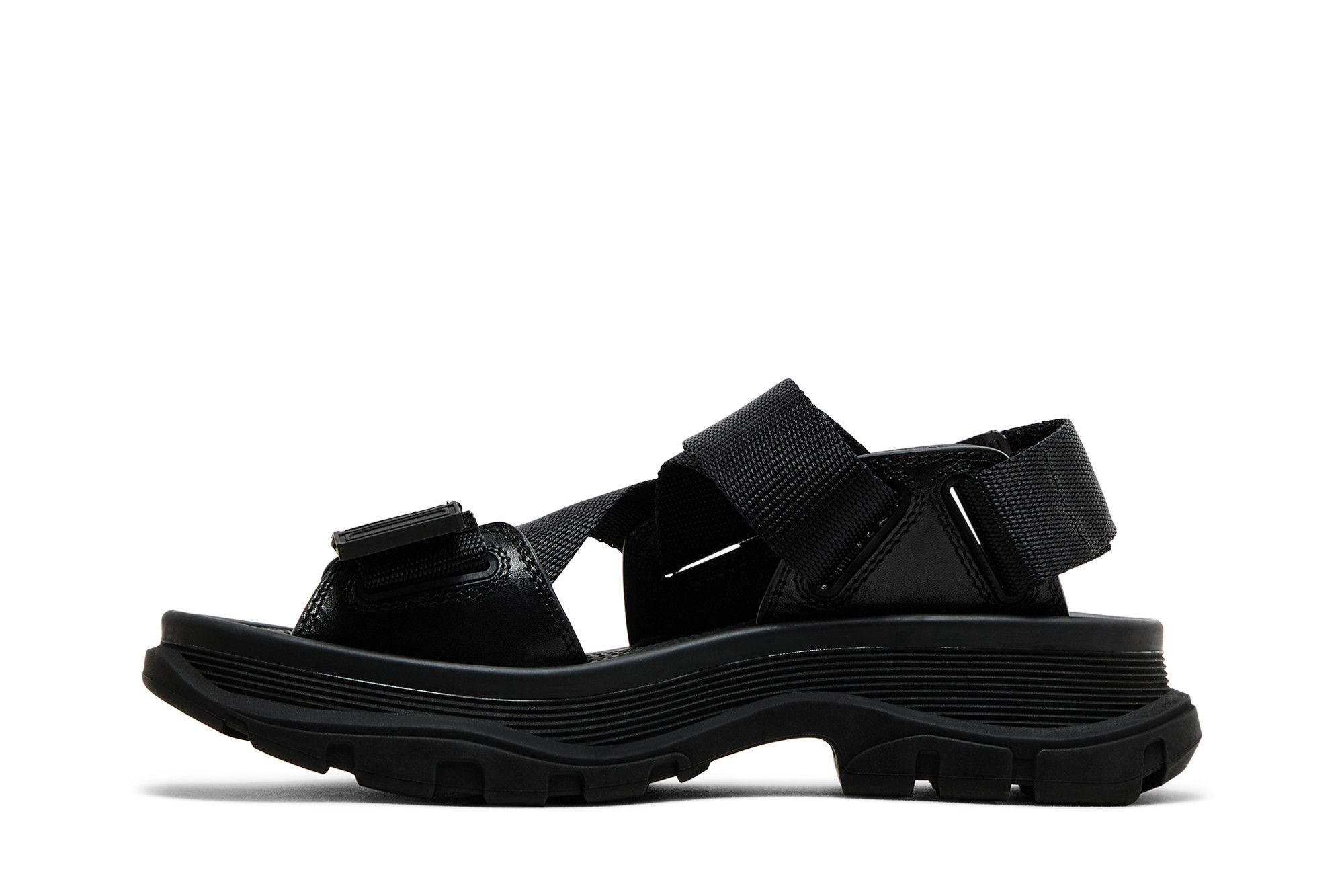 Alexander McQueen Wmns Tread Sandal 'Black'