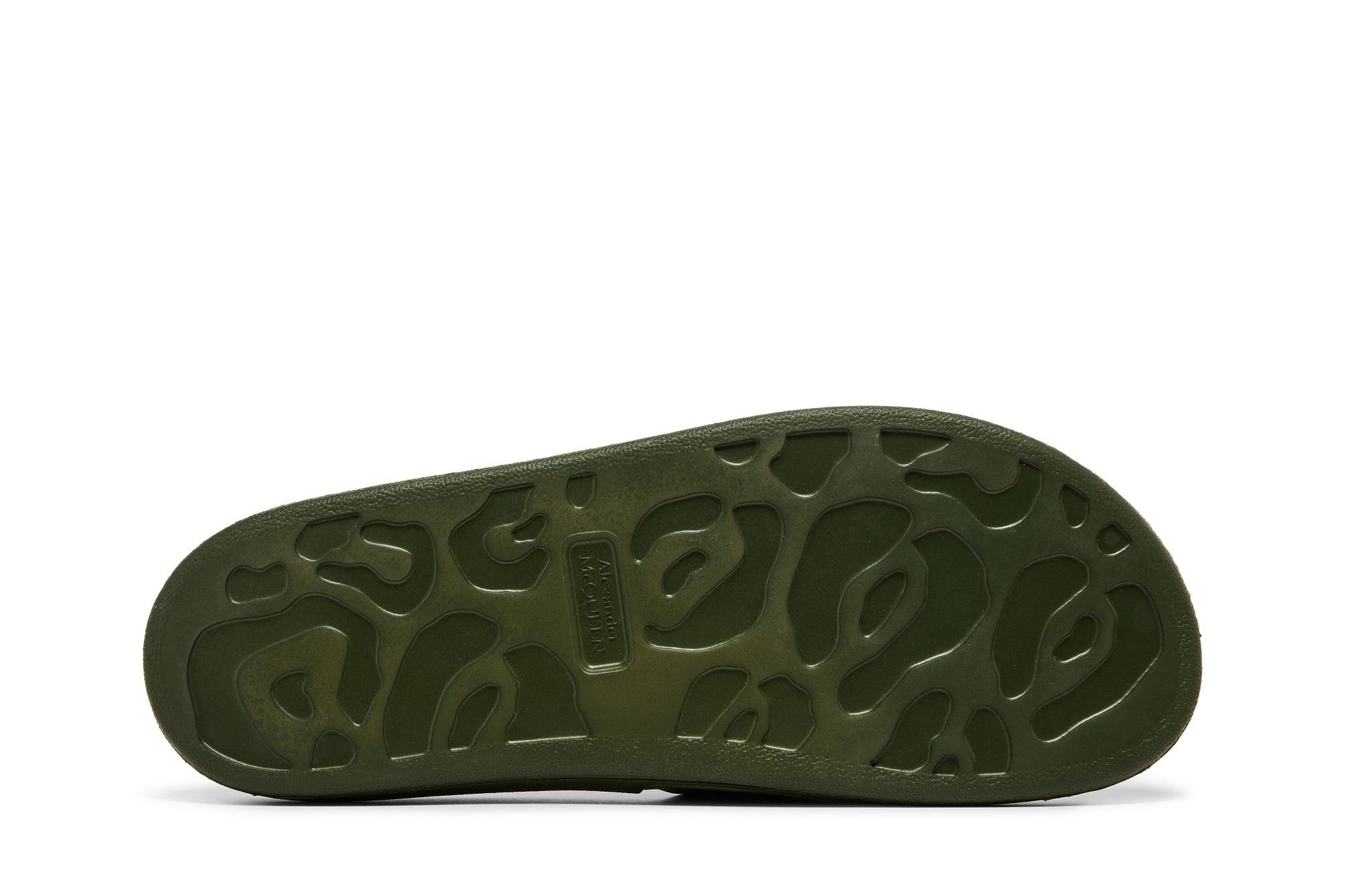 Alexander McQueen Pool Slide 'Forest Green'