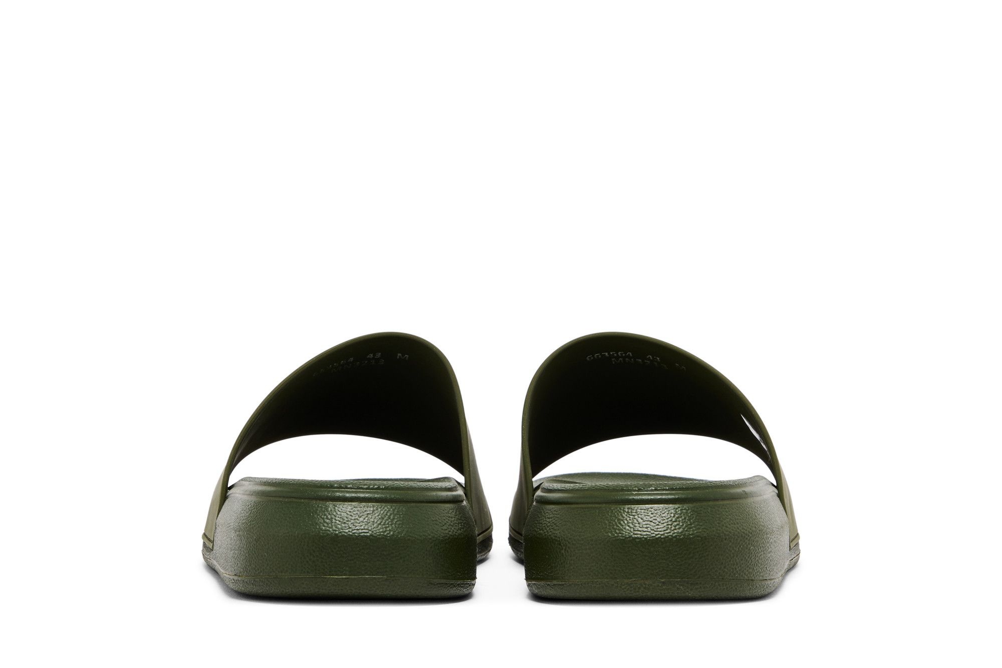Alexander McQueen Pool Slide 'Forest Green'