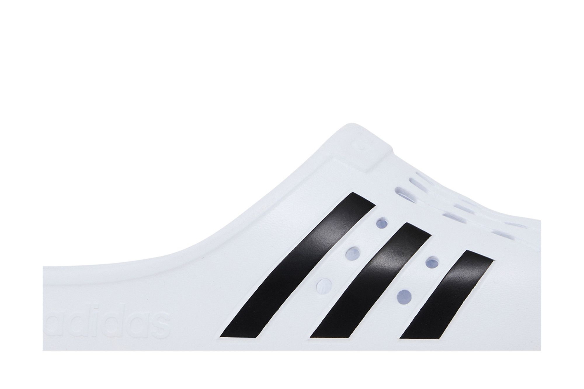 adidas Adilette Clog 'White Black'