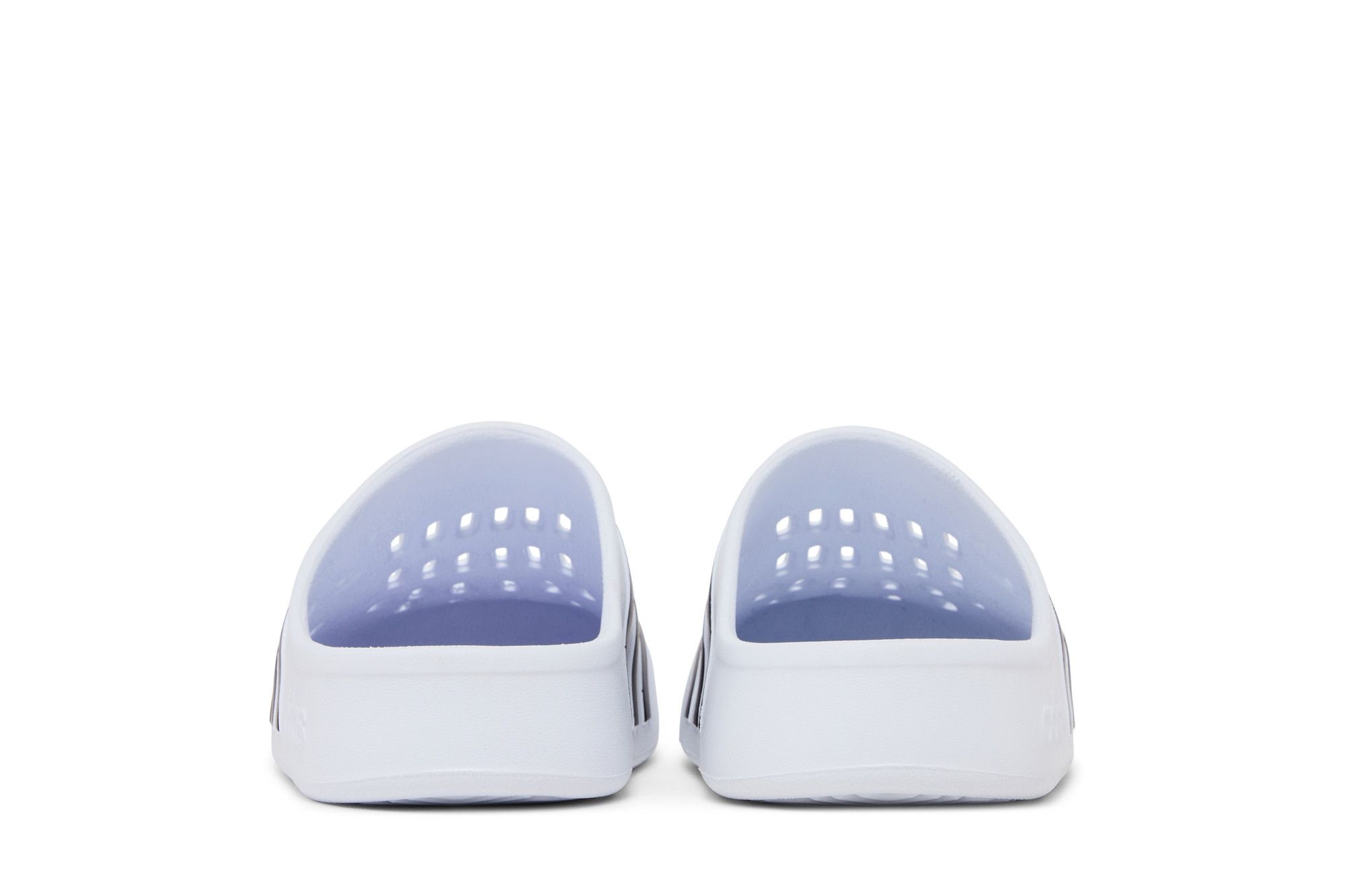 adidas Adilette Clog 'White Black'
