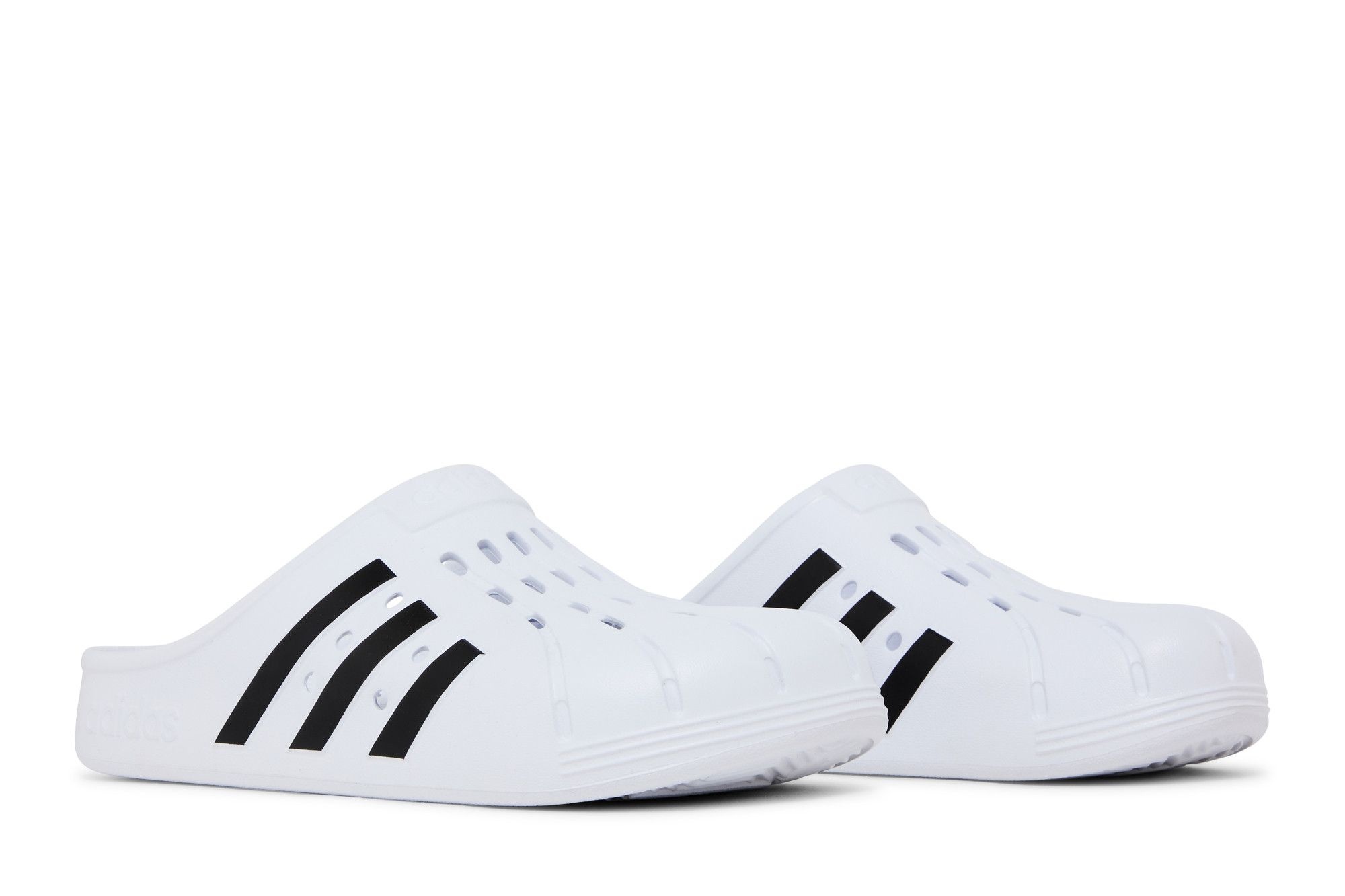 adidas Adilette Clog 'White Black'