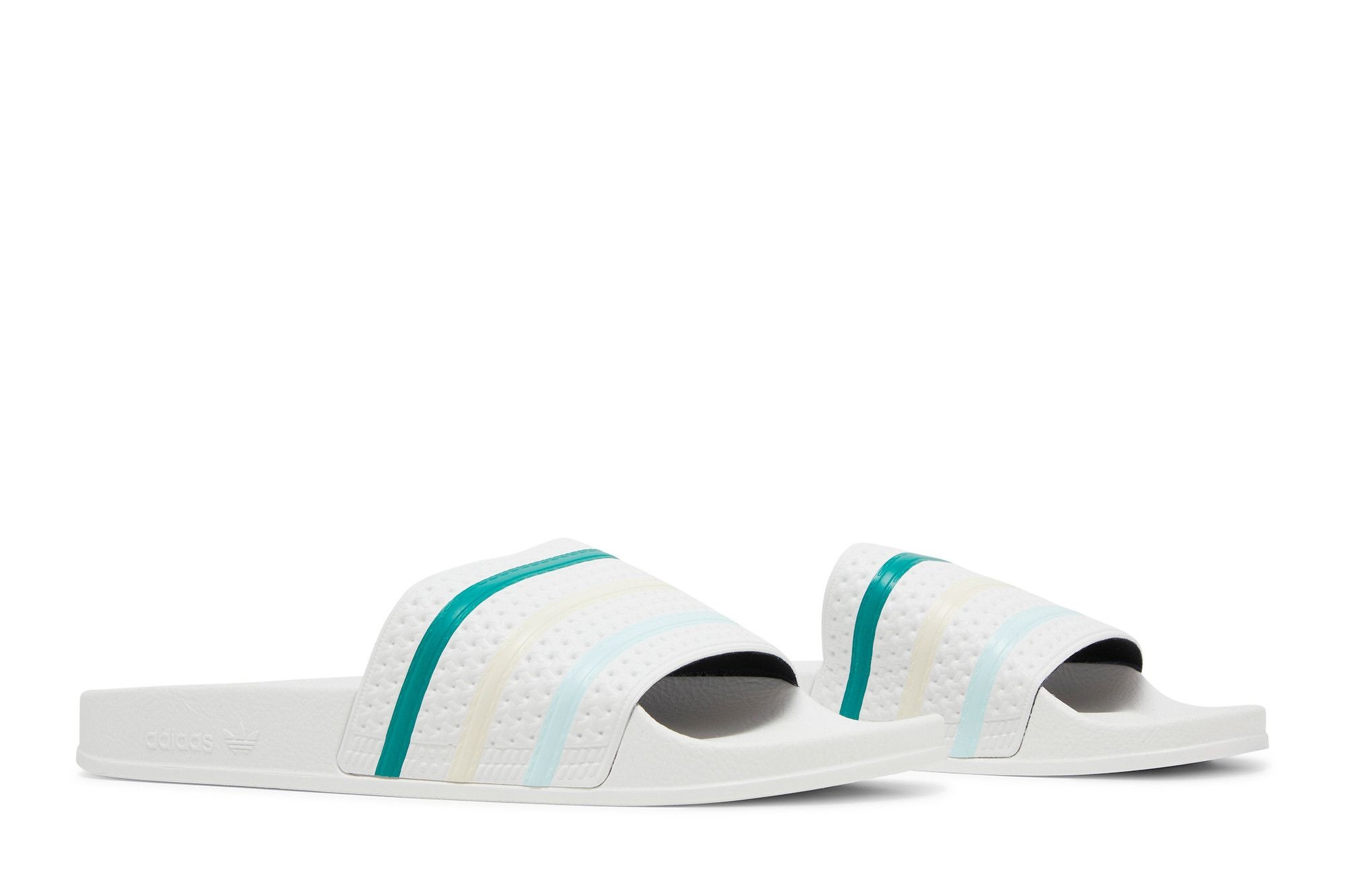 Adidas Adilette Slide 'White Halo Mint'