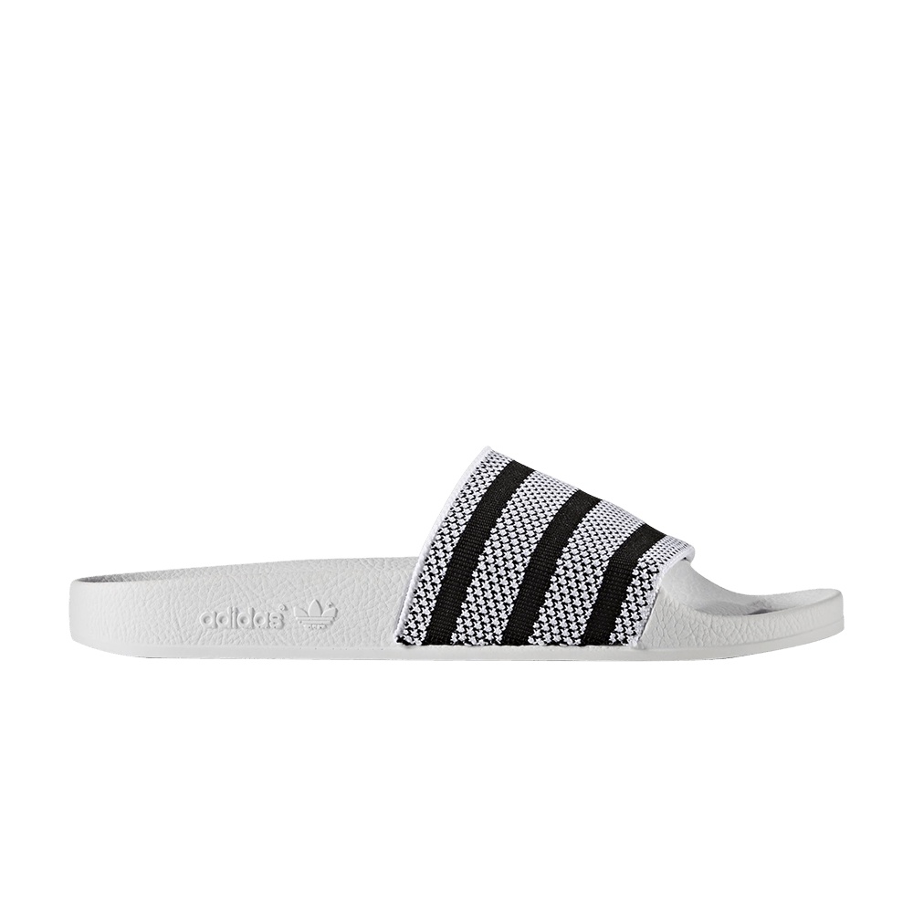 Adidas Adilette Slide 'White Black'