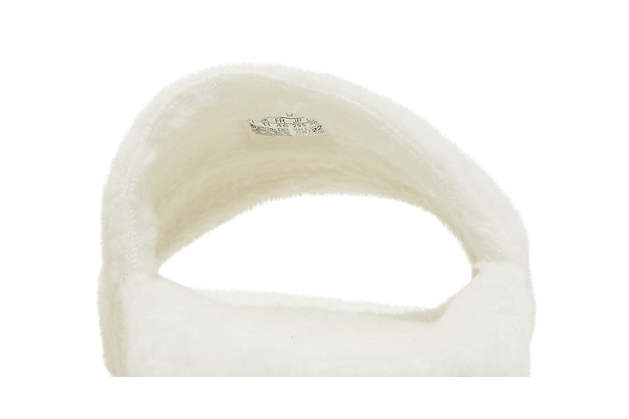 Adidas Adilette Cozy Slide 'Triple White'